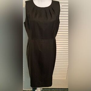 Banana Republic Brown & White Polkadot Dress